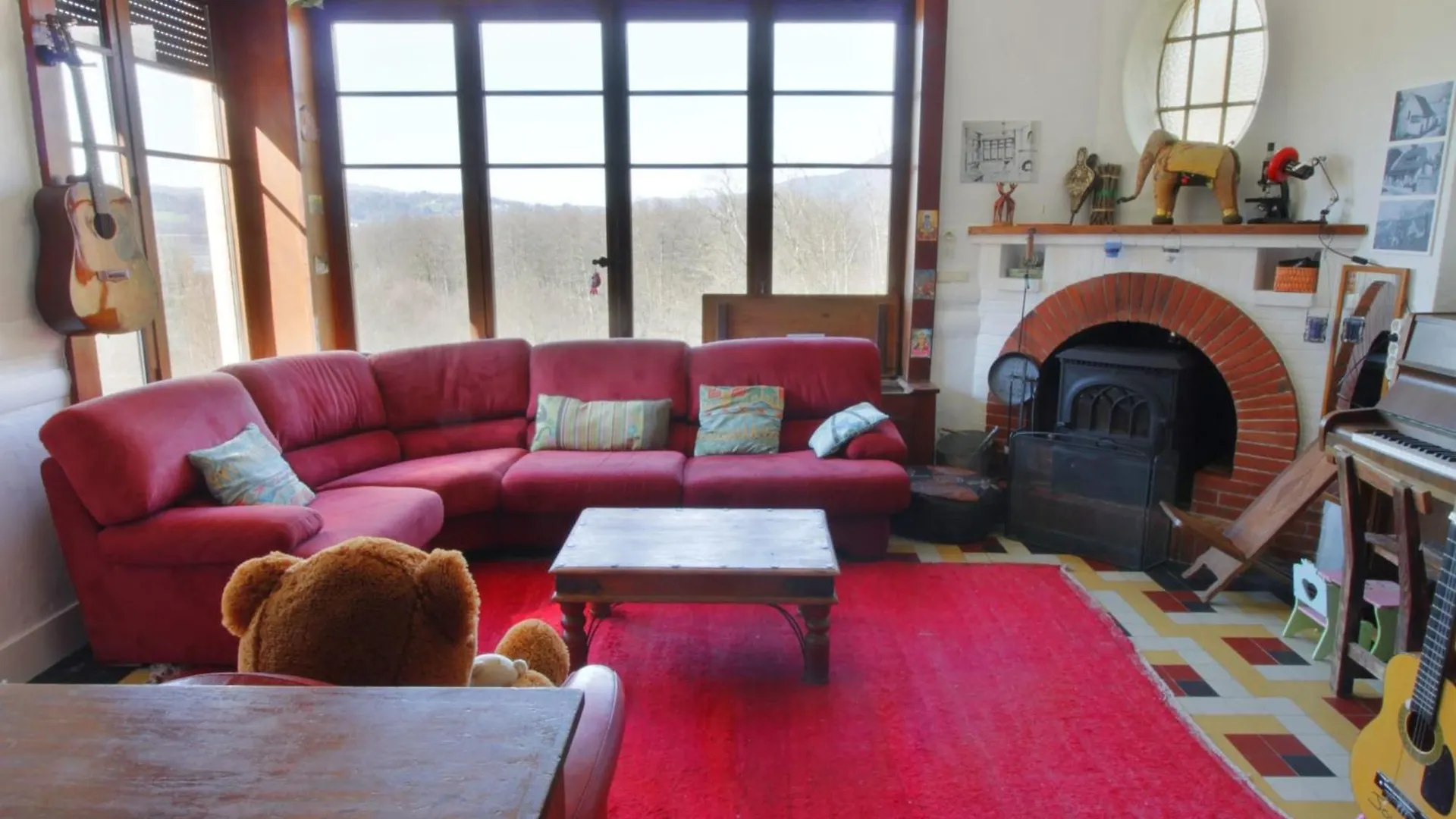 Bohemian Holiday Home With Lake View Aiguebelette-le-Lac